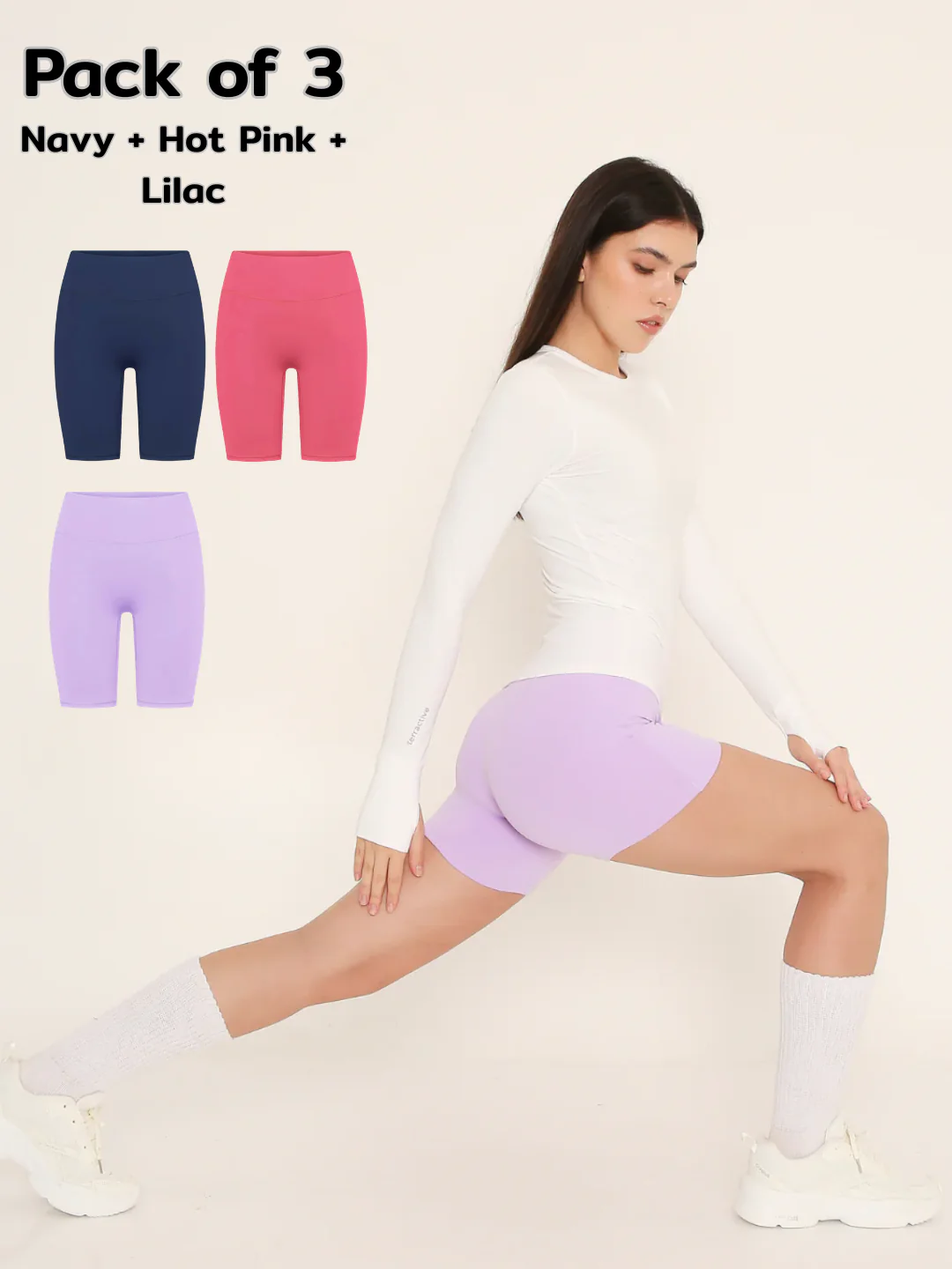 Stretchie™ Biker Shorts - Image 111