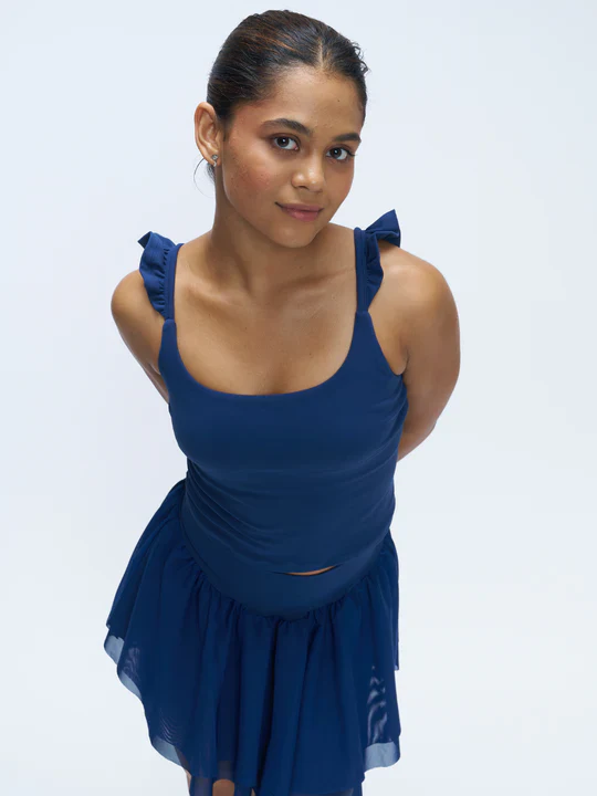 Stretchie™ Frill Tank + Built-In Bra - Image 59